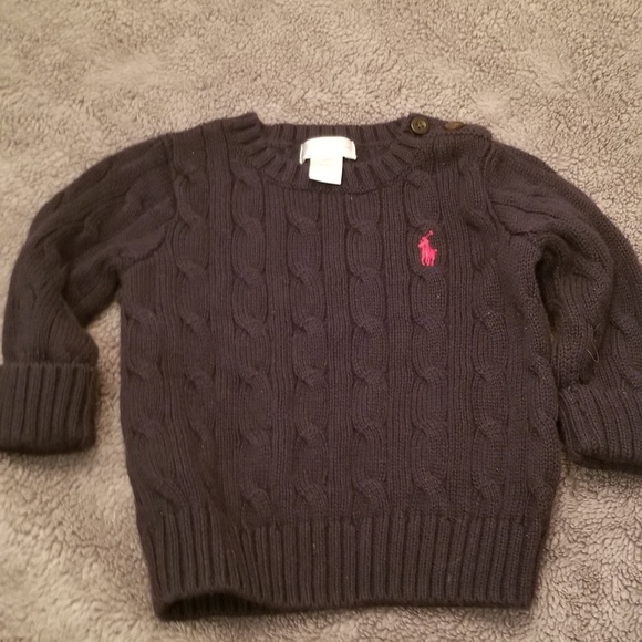 baby boy polo sweater